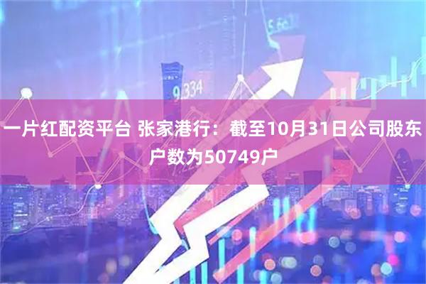 一片红配资平台 张家港行：截至10月31日公司股东户数为50749户